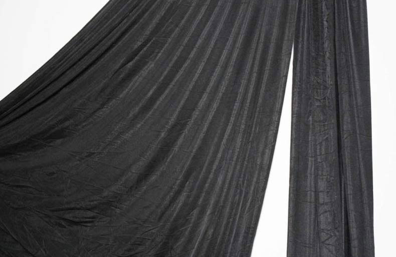 Black Somatic Swing fabric