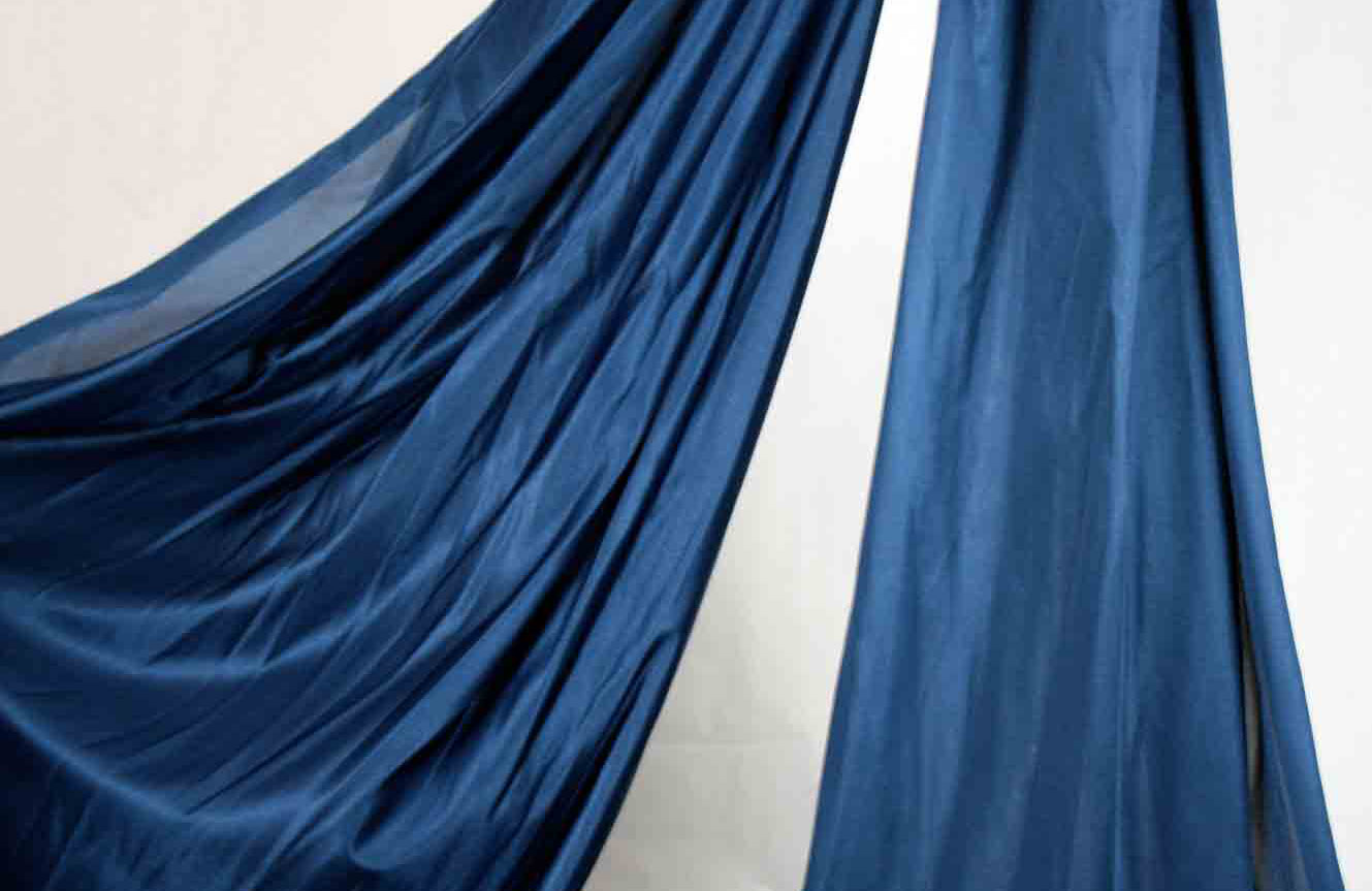 Dark Blue Somatic Swing fabric