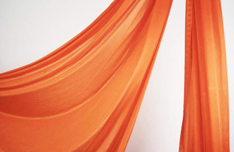 Orange Somatic Swing fabric